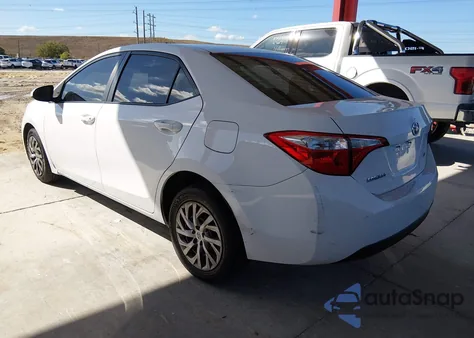 2016 Toyota Corolla Le from USA, damaged, VIN 5YFBURHEXGP520367